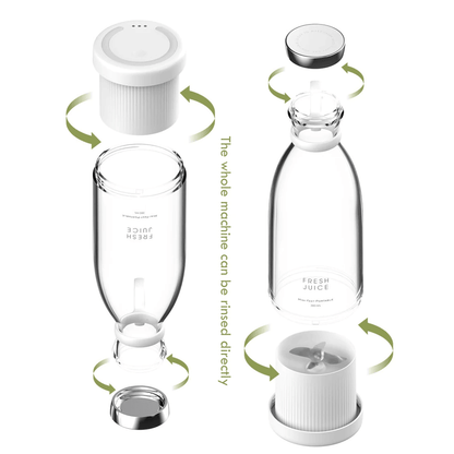 Skorter portable for milkshakes and smoothies