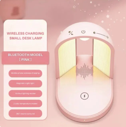 Skorter | LUMIVIBE – Wireless Charging and Speaker Lamp