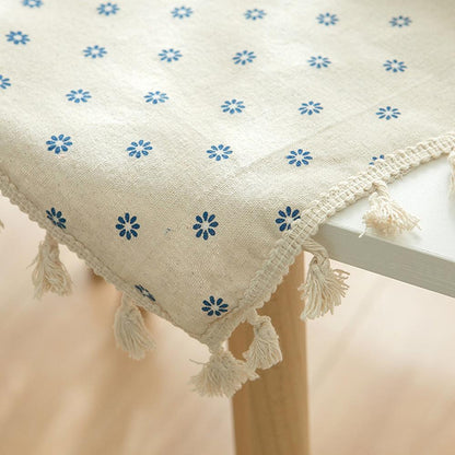Skorter | Blue Daisy Tablecloth