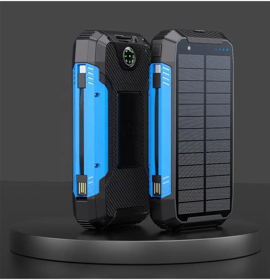 Skorter | 30000mAh Solar Charger Wireless Waterproof Power Bank External