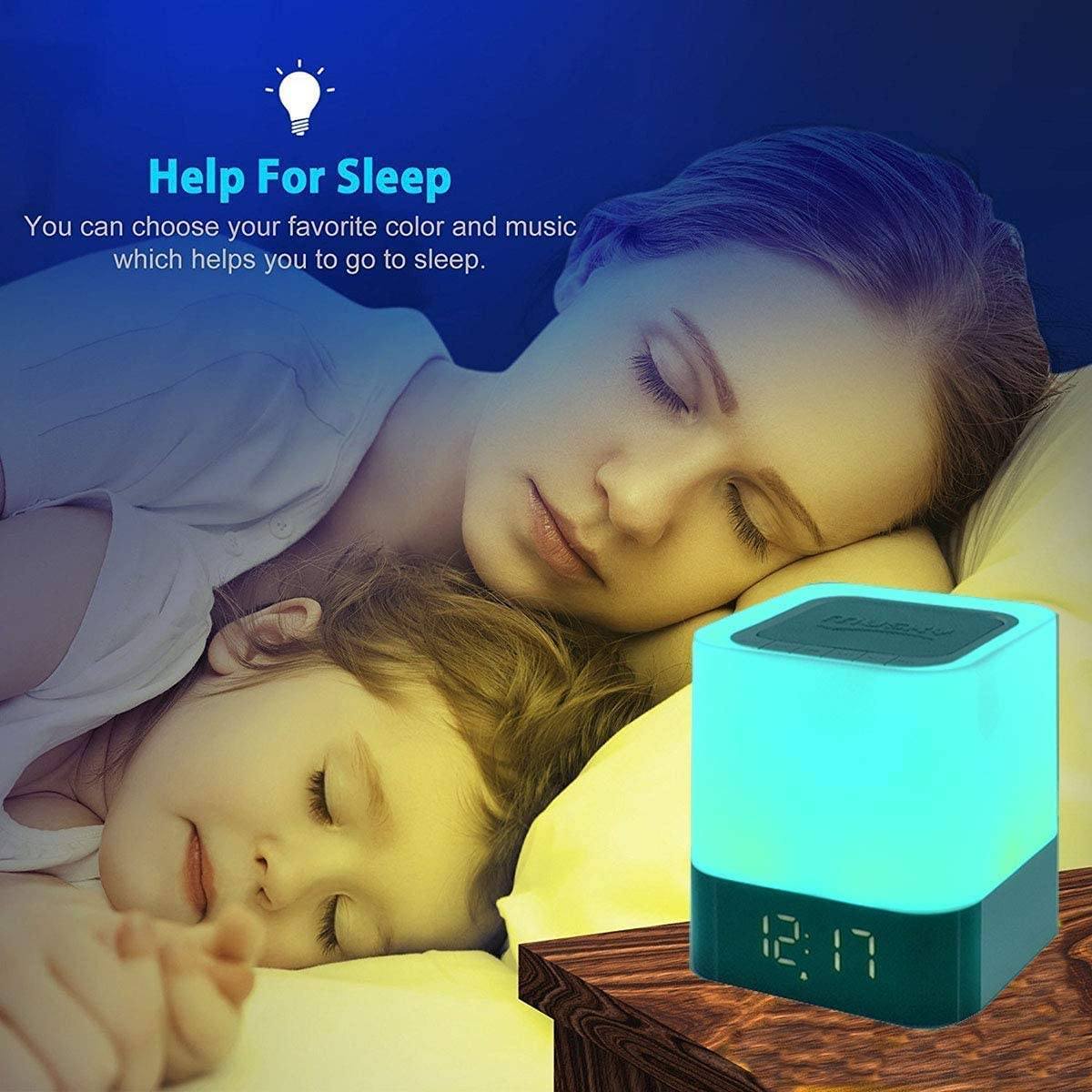 Skorter | Bluetooth Speaker Touch Sensor Nightstand Lamp