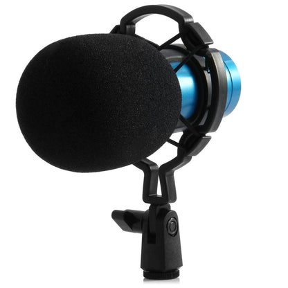 Skorter | BM-800 Condenser Recording Microphone with Shock Mount for Radio Transmission