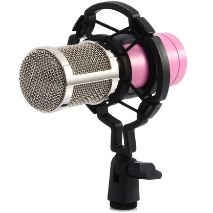 Skorter | BM-800 Condenser Recording Microphone with Shock Mount for Radio Transmission