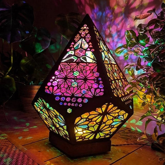 Skorter | Bohemian Diamond Pole Star Projector Night Light