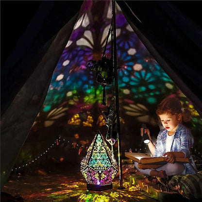 Skorter | Bohemian Diamond Pole Star Projector Night Light