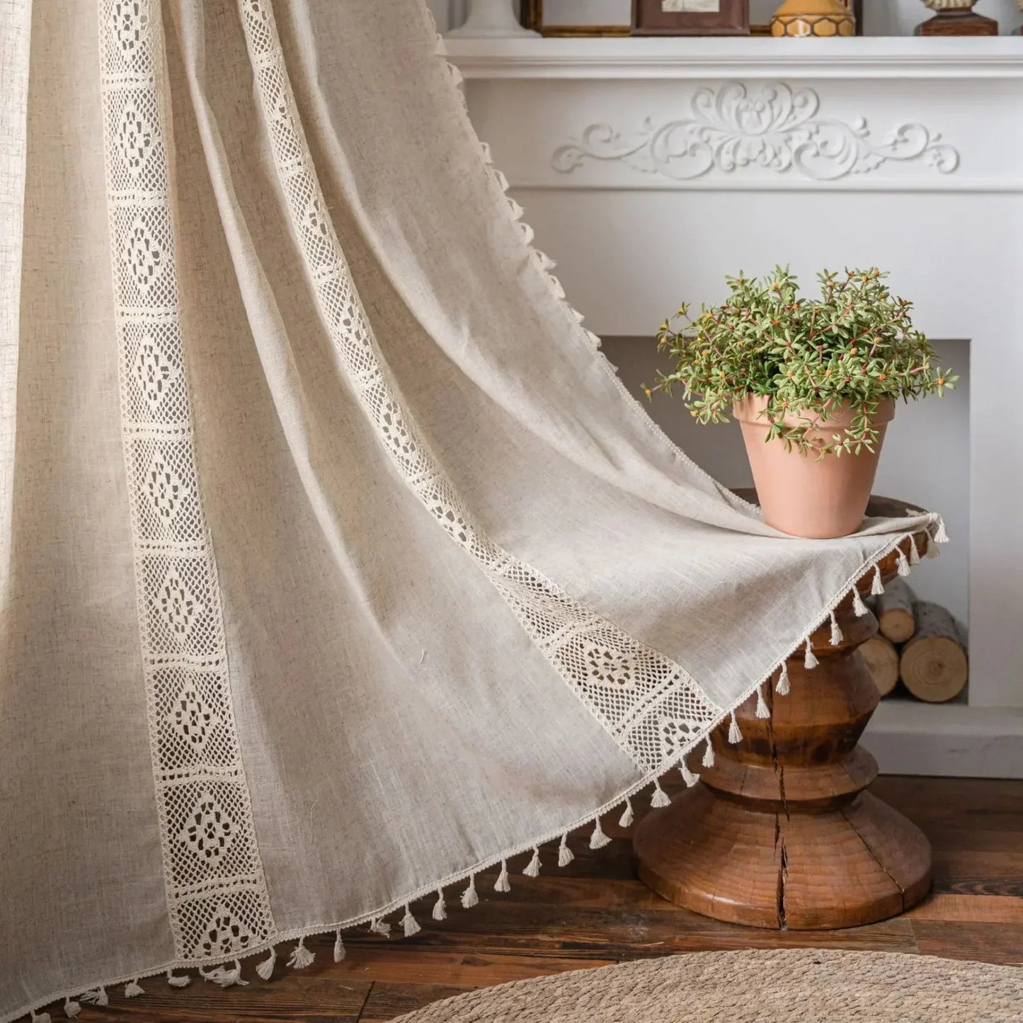 Skorter | BOHO BREEZE | MINIMALIST CURTAIN