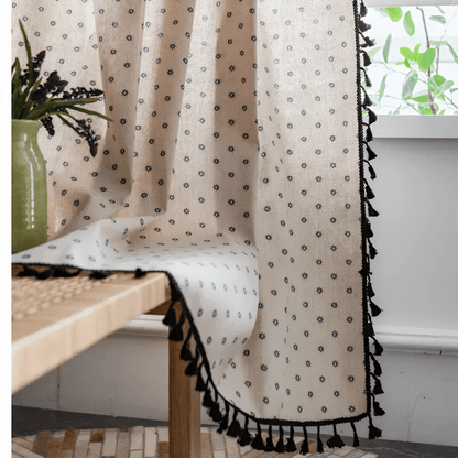 Skorter | BOHO BREEZE | MINIMALIST CURTAIN
