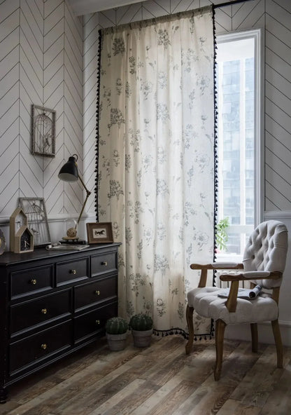 Skorter | BOHO BREEZE | MINIMALIST CURTAIN