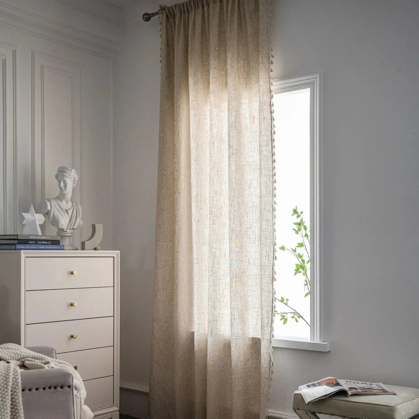 Skorter | BOHO BREEZE | MINIMALIST CURTAIN