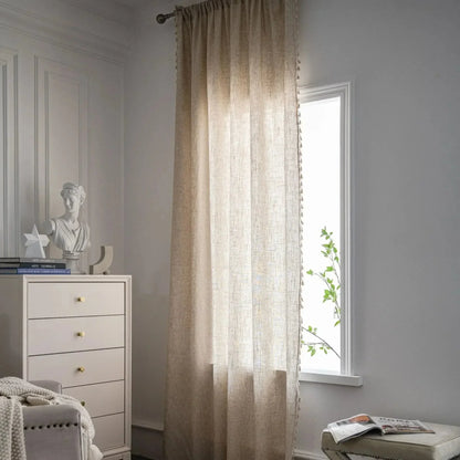 Skorter | BOHO BREEZE | MINIMALIST CURTAIN