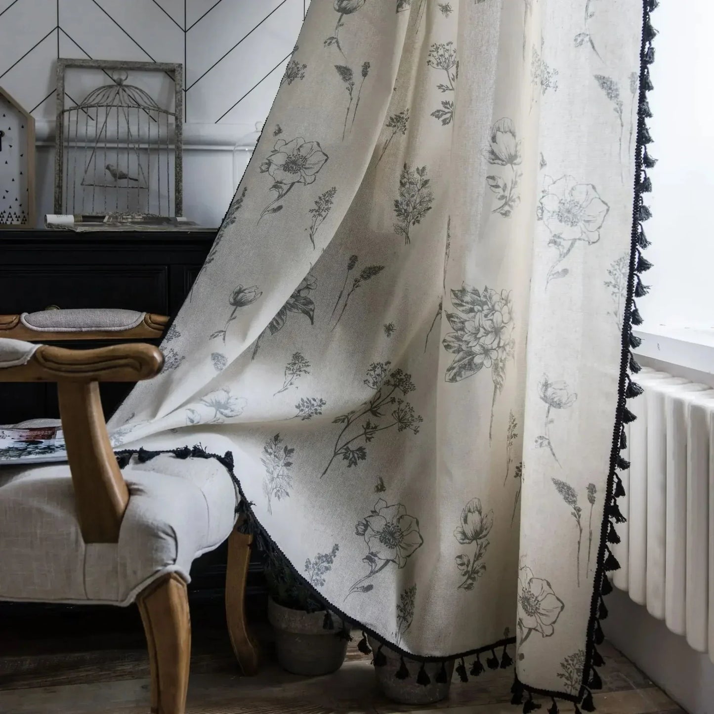 Skorter | BOHO BREEZE | MINIMALIST CURTAIN