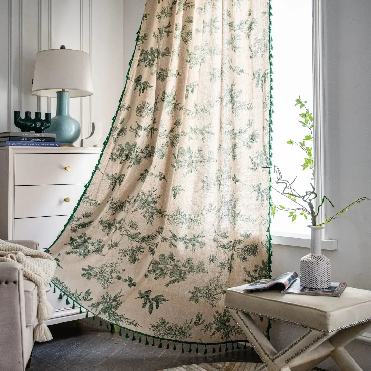 Skorter | BOHO BREEZE | MINIMALIST CURTAIN