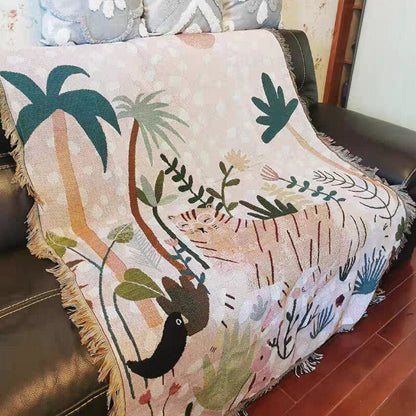 Skorter | Boho Style Knitted Blanket