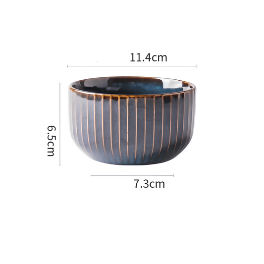 Skorter in ceramic - The turquoise