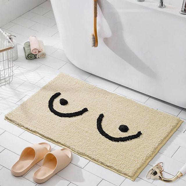 Skorter | Bath mat with tits