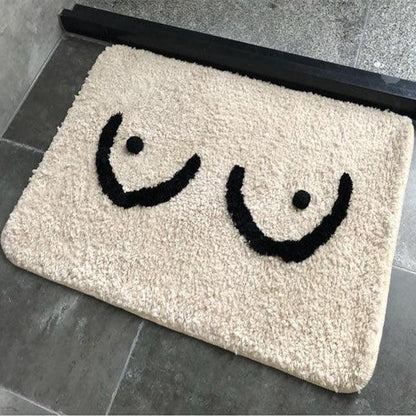 Skorter | Bath mat with tits