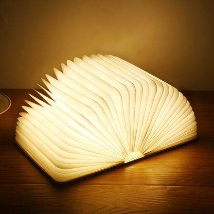 Skorter | Folding Book Light – Unique and Quirky Gift Idea for Book Lovers, Perfect for Reading Nooks or Bedside Tables | Creative and Compact Night Light