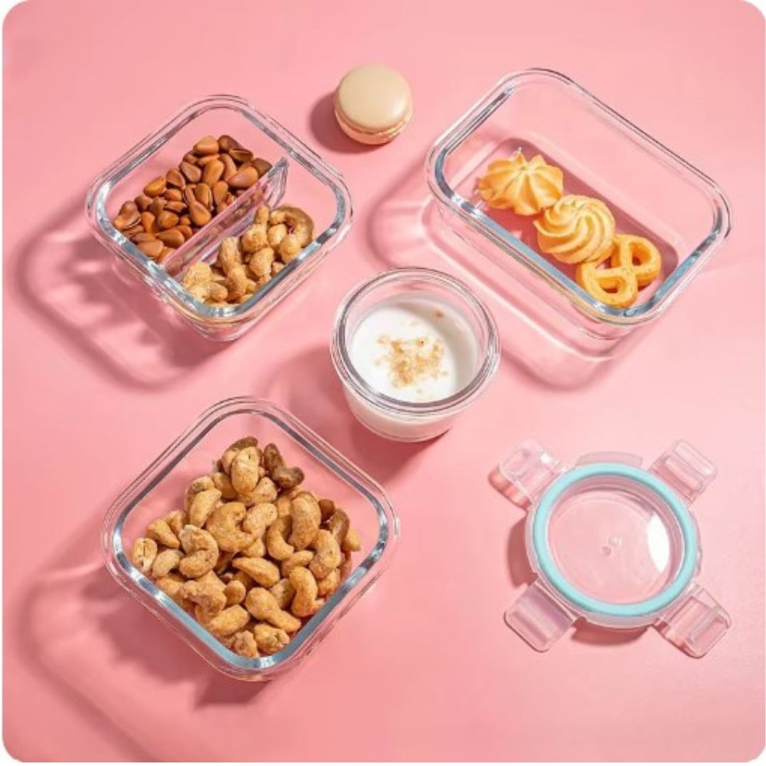 Skorter | Borosilicate Glass Lunchbox - GlassGuard Bento