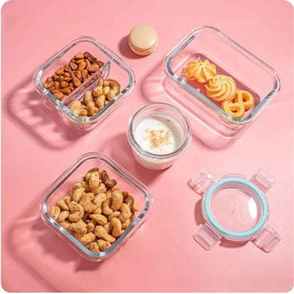 Skorter | Borosilicate Glass Lunchbox - GlassGuard Bento