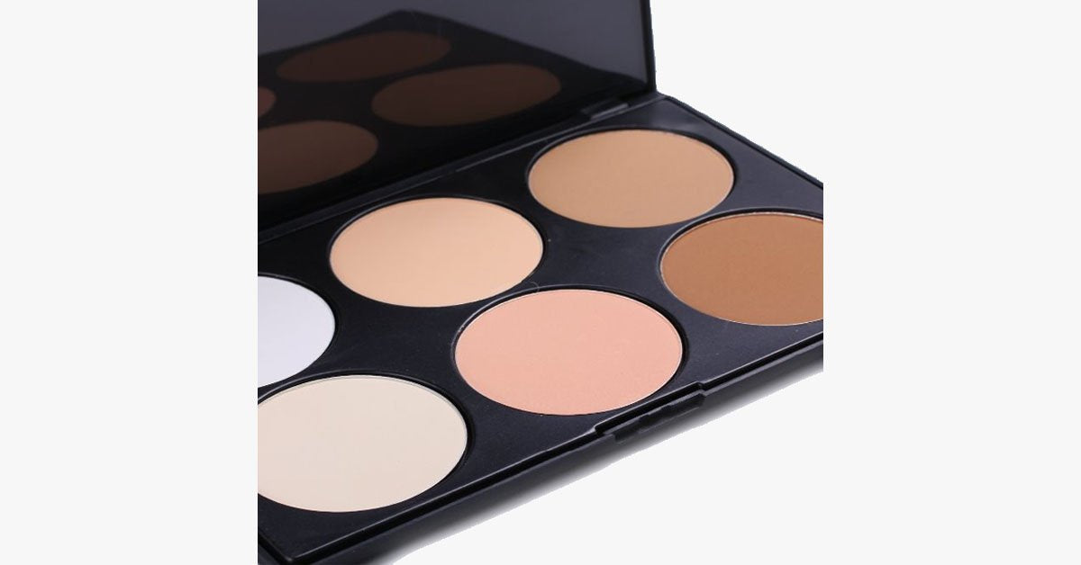 Skorter | Blush Bronzer with 6 matte powder shades - Gives you a perfectly polished makeup