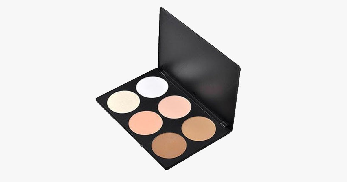 Skorter | Blush Bronzer with 6 matte powder shades - Gives you a perfectly polished makeup