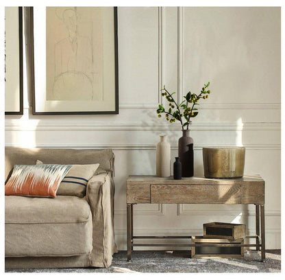 Skorter | Brown Beige Gray Ceramic Flower Vase Pot │ Home Decoration Item