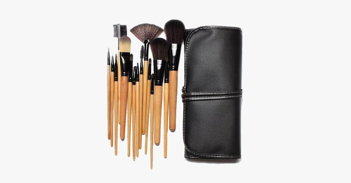 Skorter | 12-piece Premium Wood Brush Set