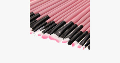Skorter | 32-piece Professional Pink Makeup Brush Set