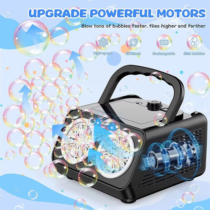 Skorter | Electric Bubble Machine with 20,000+ Bubbles Per Minute