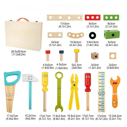 Skorter | Buildaroo – Wooden Construction Set for Creative Building and Learning Fun