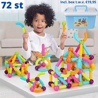 Skorter | Building Blocks | Magnetic | Inc. Free Storage Box Valued at €19.95