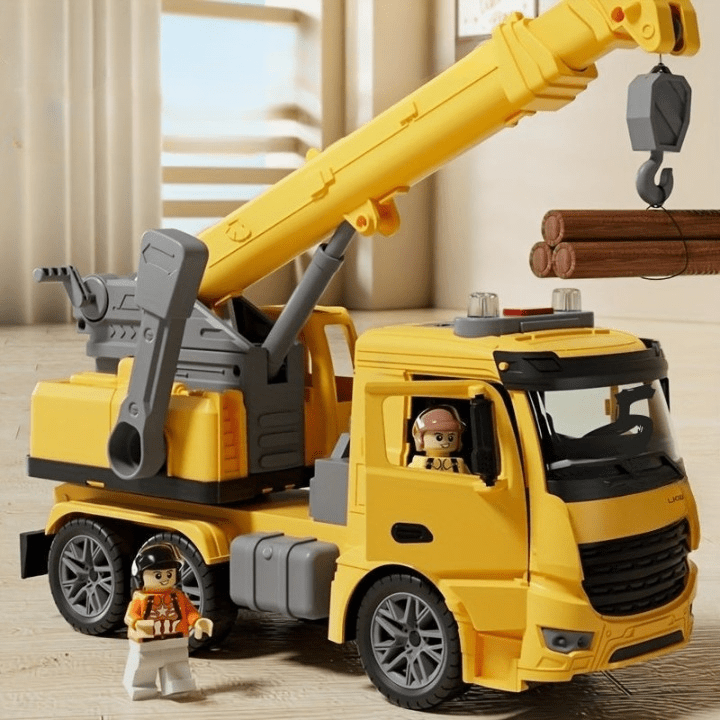 Skorter | CraneMax Junior – Construction Crane Toy with Lights & Sound