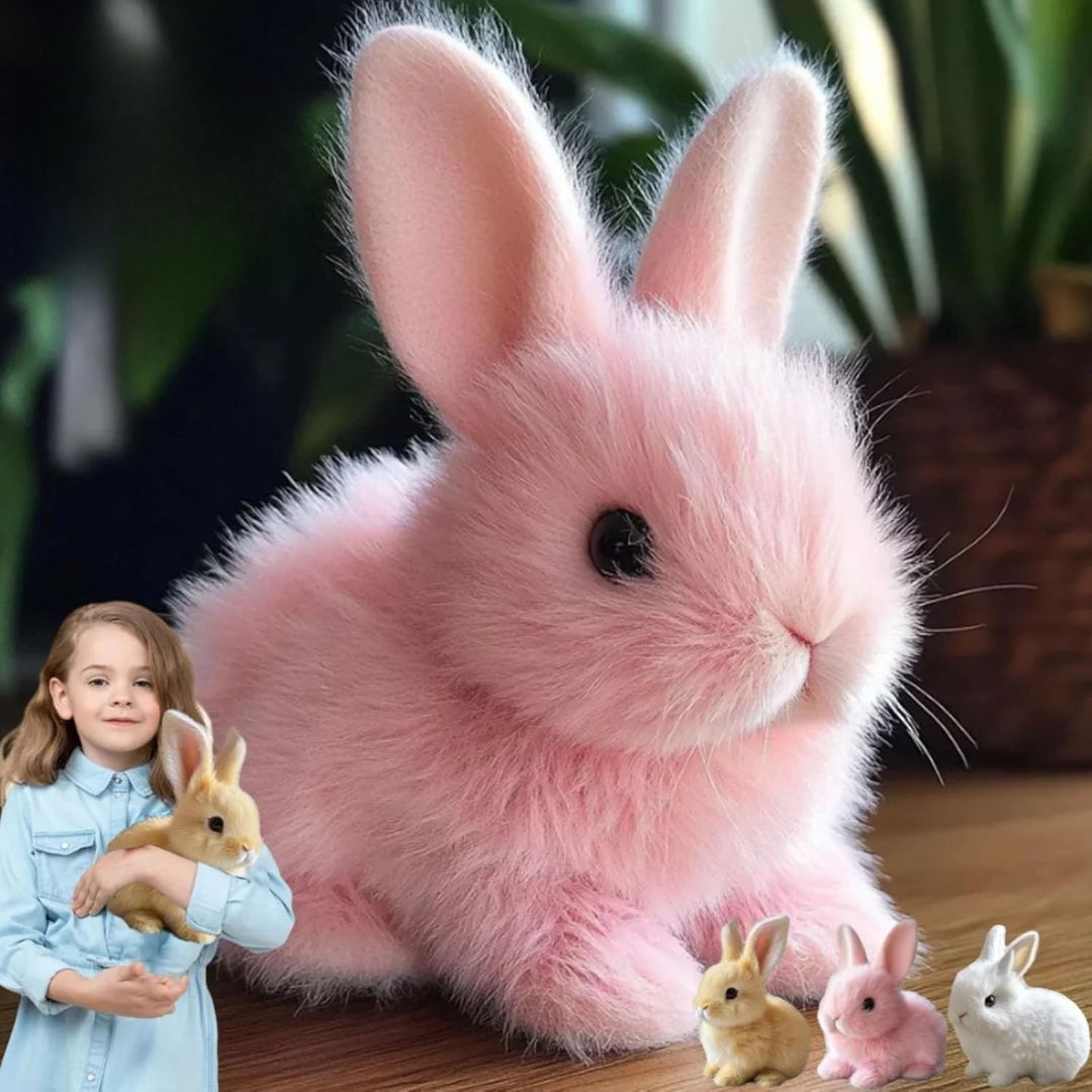 Skorter | BunnyLoom Interactive Plush | Realistic hopping bunny toy for kids