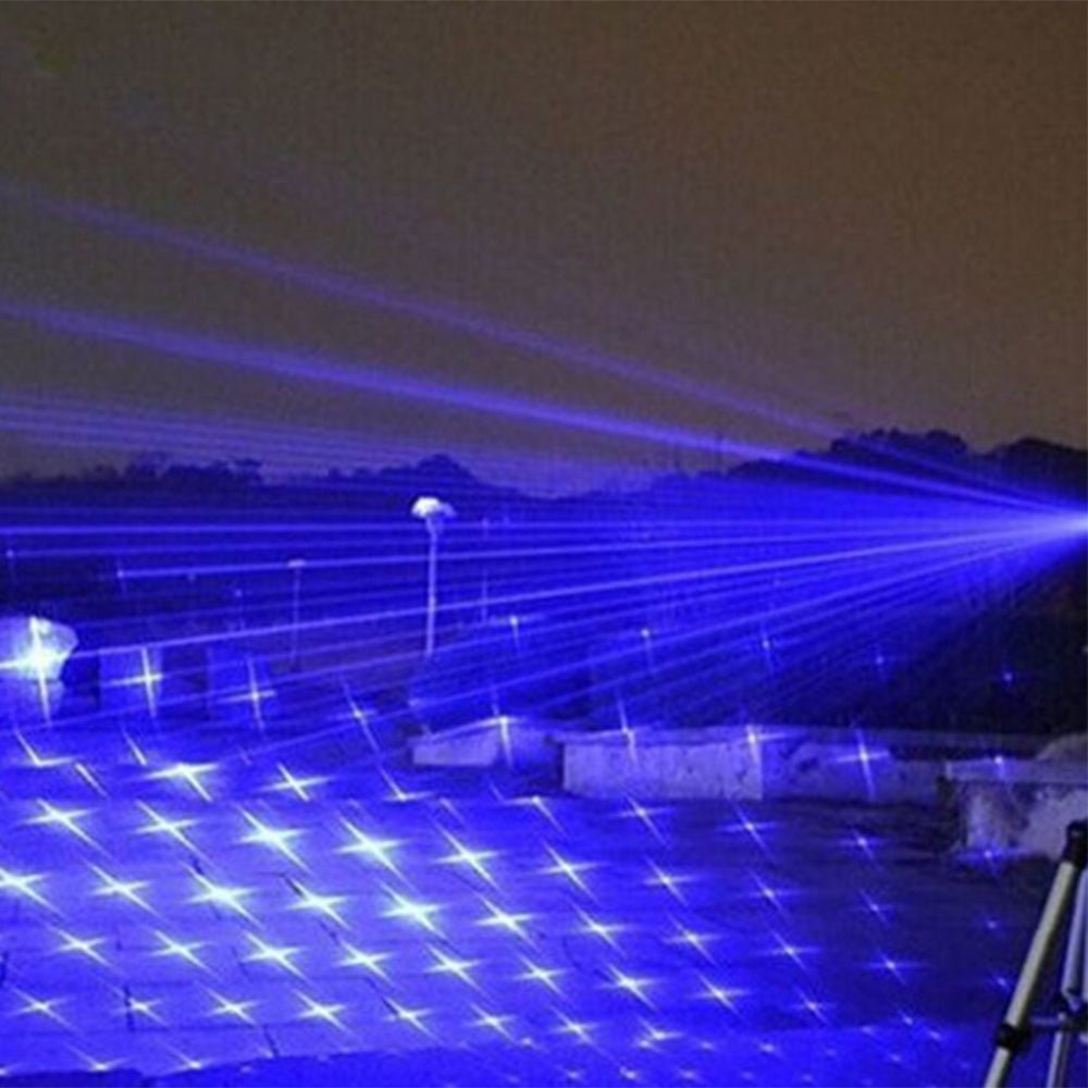 Skorter | Burning Blue High-Performance Tactical Laser Light - Military Flashlights