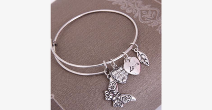 Skorter | Butterfly Love Charm Bracelet