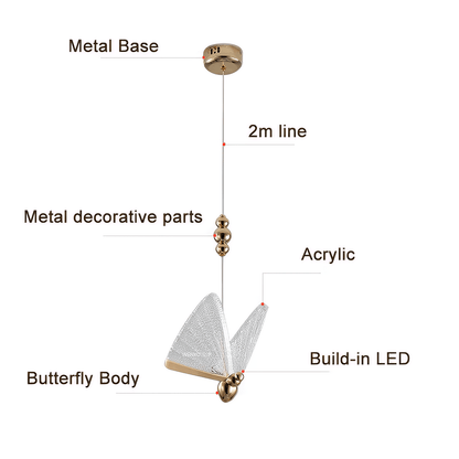 Skorter | BUTTERFLY PENDANT CEILING LIGHT | CEILING LIGHTING