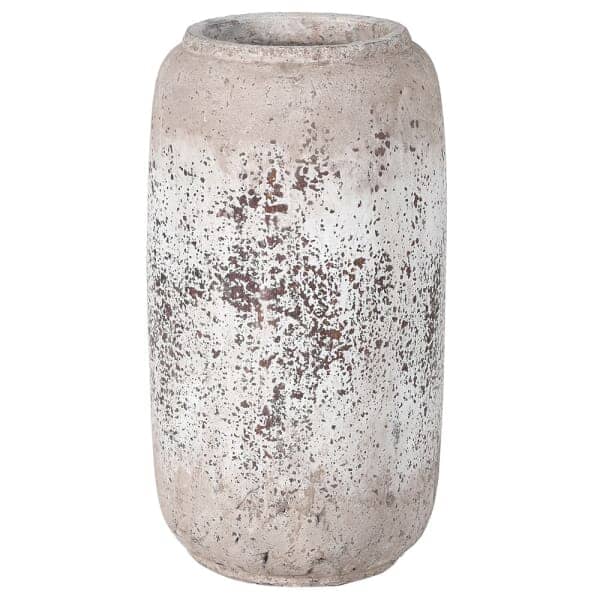 Skorter | Buxton Neutral Worn High Stone Vase