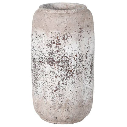 Skorter | Buxton Neutral Worn High Stone Vase