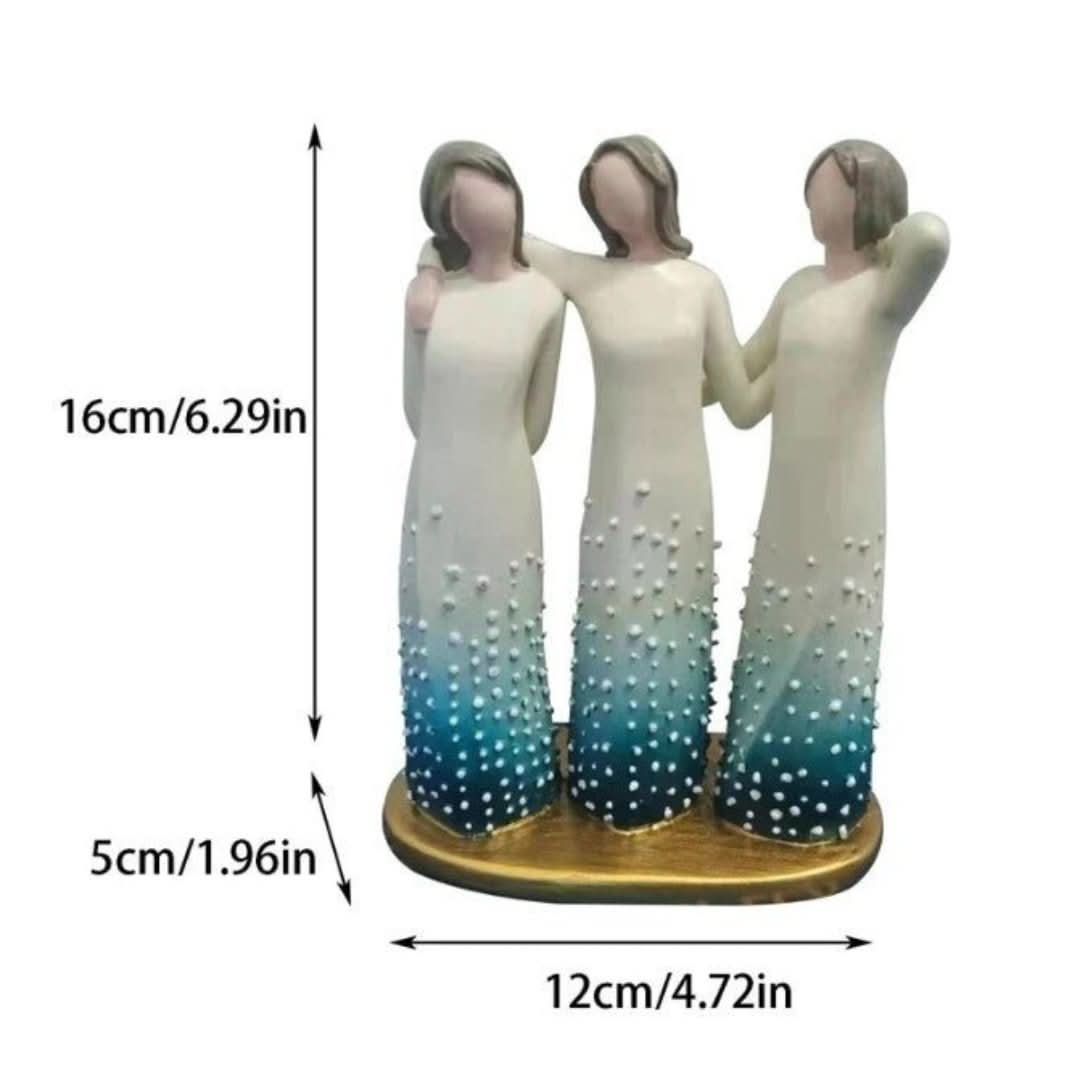 Skorter | By My Side | Hand-painted Art Ornament