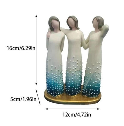 Skorter | By My Side | Hand-painted Art Ornament