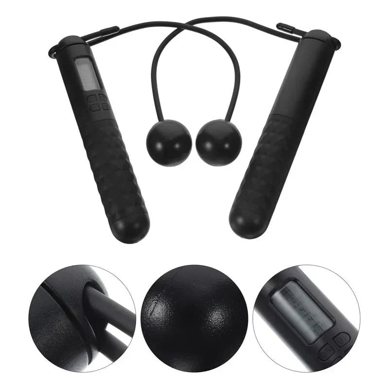 Skorter | Battery-operated skipping rope with counter and weight balls