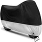 Skørter | XXL Motorcycle Cover Outdoor Waterproof, All-Year Motorcycle Sun Dust Cover - Black and Silver