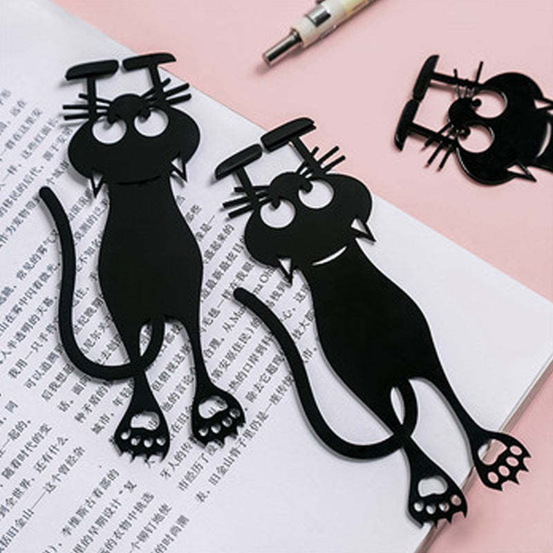 Skorter | Curious Cat Bookmark- Locate Reading Progress With Cute Cat Paws
