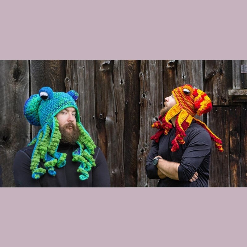 Skorter | Crochet Octopus Hat —— A very good birthday/Christmas gift