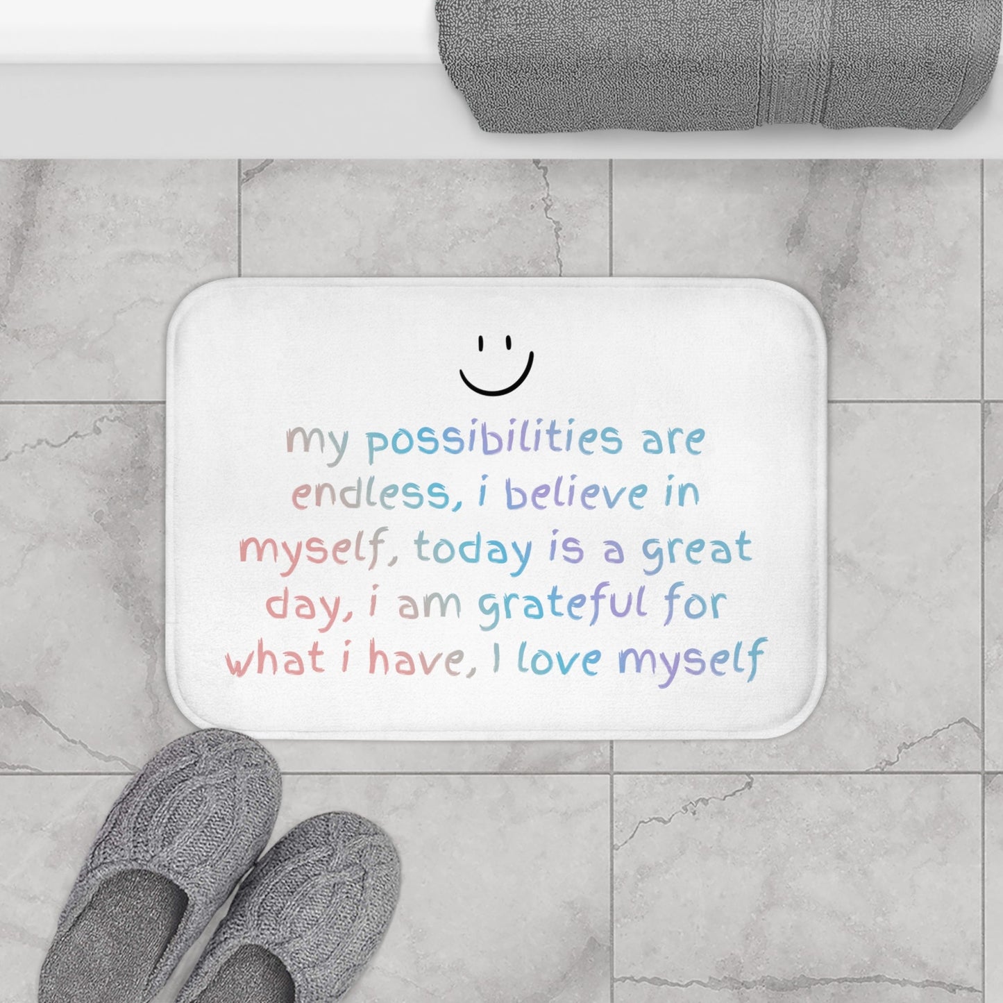 Skorter | Affirmation Bath Mat