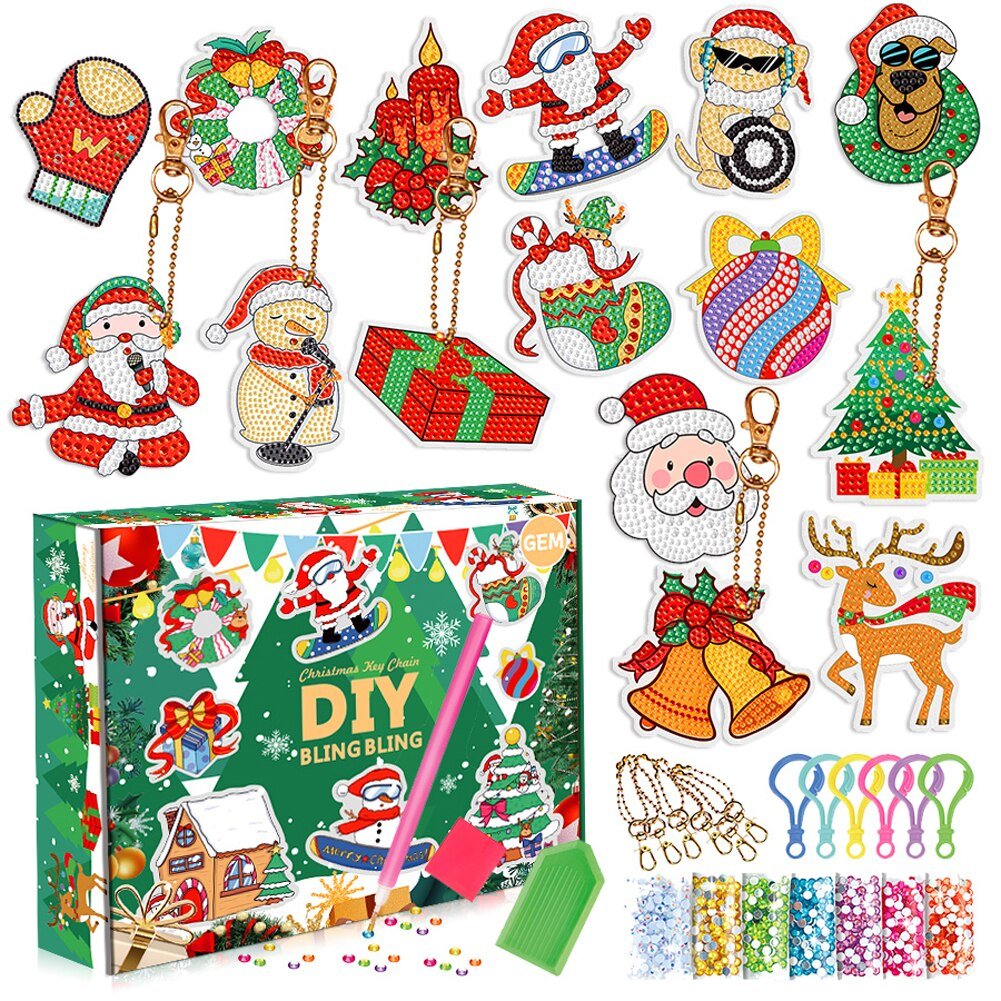 Skorter | 5D Christmas DIY Diamond Painted Set