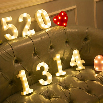 Skorter | AlphaGlow - LED Decorative Letter Light with Battery Operation