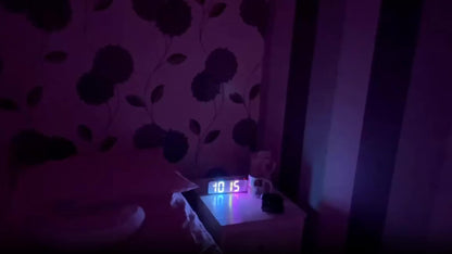 Skorter | ProjectTime - Digital Project Clock with LED and Mirror Screen