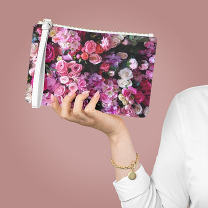 Skorter | Bouquet Design Vegan Zipped Clutch Bag