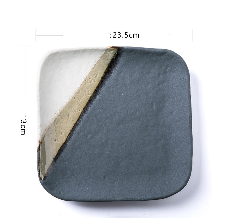 Skorter square plate - Ceramic